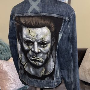 Mike Meyers custom Levi denim jacket. XL